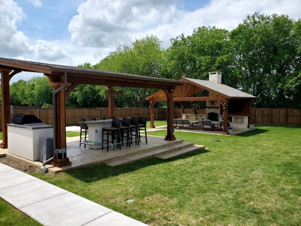 Covered Outdoor Kitchen Designs That Let You Cook in Any Weather Covered Outdoor Kitchen Designs That Let You Cook in Any Weather